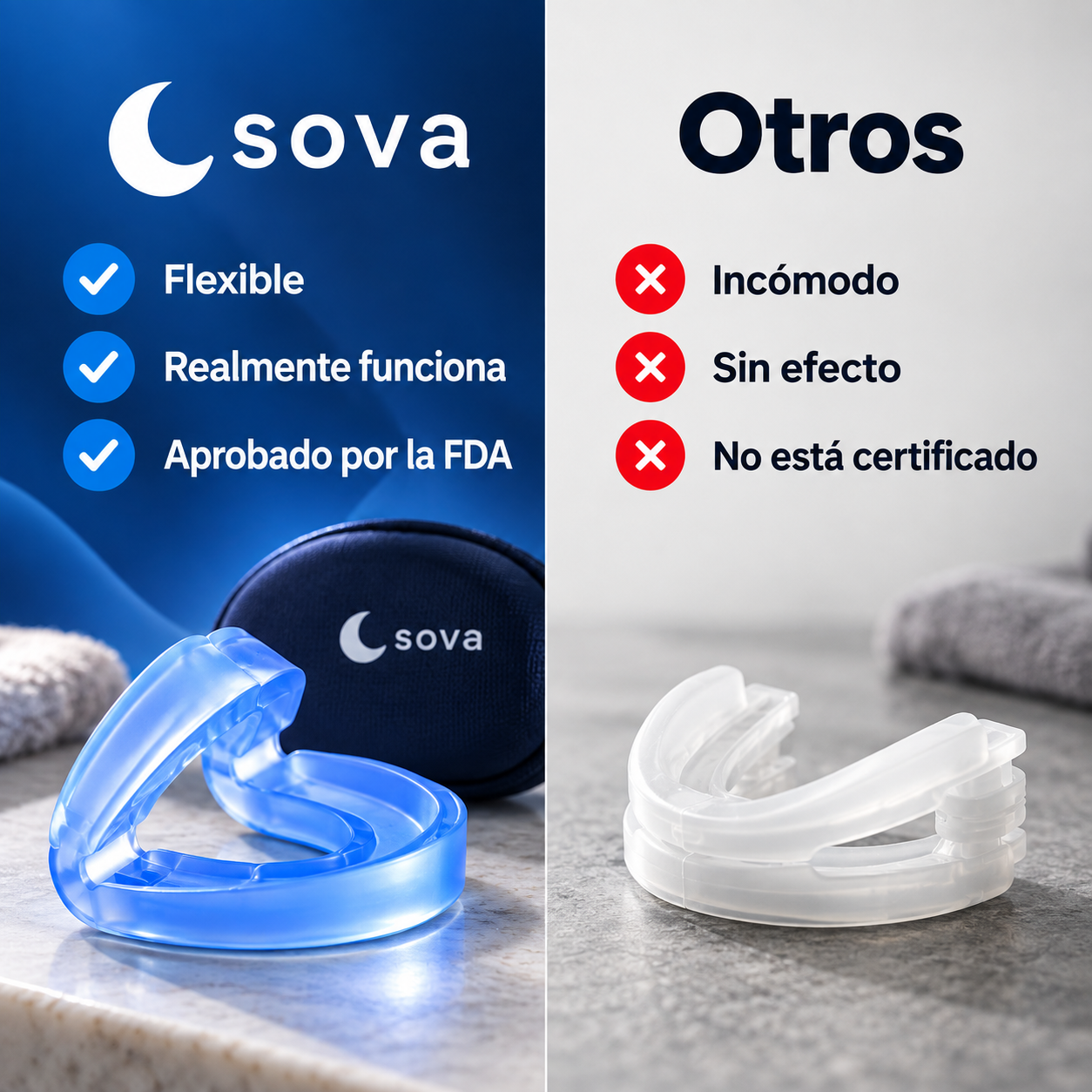 Protector bucal antirronquidos SOVA