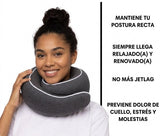 Almohada de Viaje Sova — Espuma Viscoelástica con Soporte 360° 3